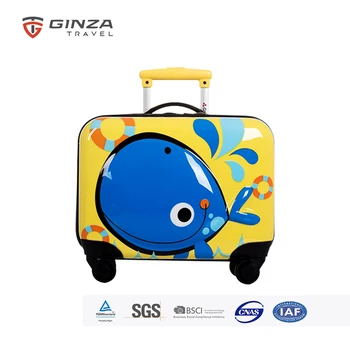 Ginza Travel 18 Inch Upright Hardside Kids Trolley Bags With 4 Wheels Children Luggage Product On Alibaba