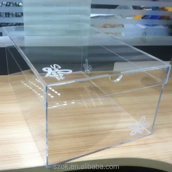 large clear shoe boxes