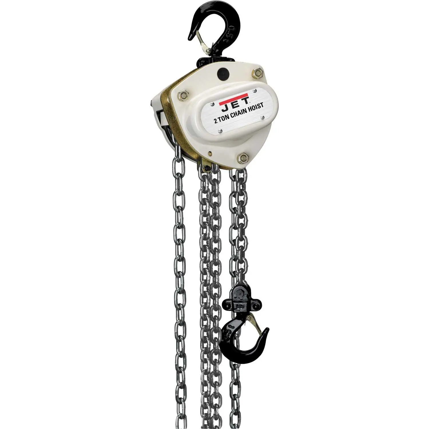 Get Quotations · JET L100 Series Manual Chain Hoist w/Overload Protection 2  Ton,30 Ft Lift