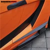DarwinPRO 2004-2008 LP540 550 560 570 VF Style Carbon Fiber Force Side splitter Caps For Gallardo