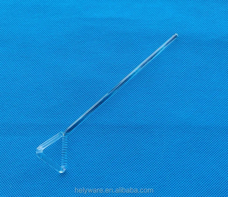 Lab Use Glass Bacterial Cell Spreader With Triangular End Buy Glass