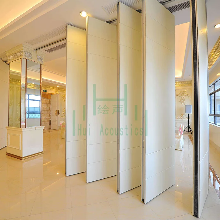 Restaurant Acoustic Movable Partitions Fireproof Partition Mobile Acoustic Office Wall Partition