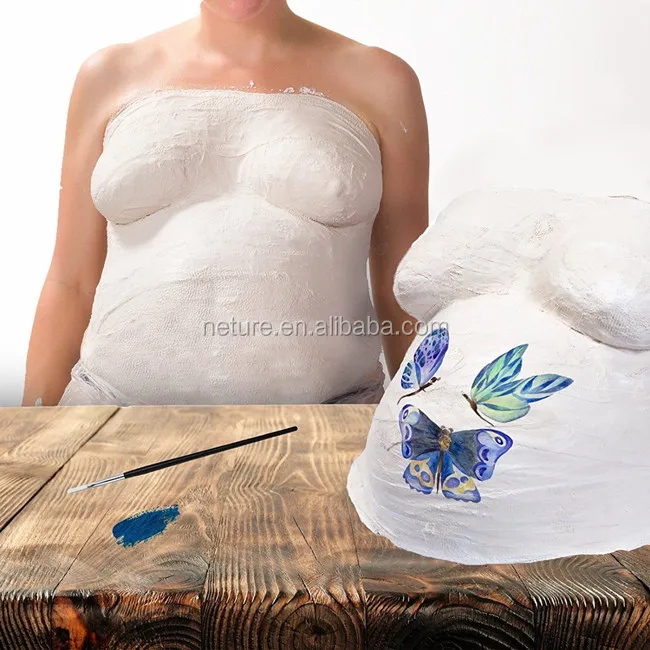Deluxe Pregnancy Belly Cast Kit Plus A Bold Pregnancy Belly Cast