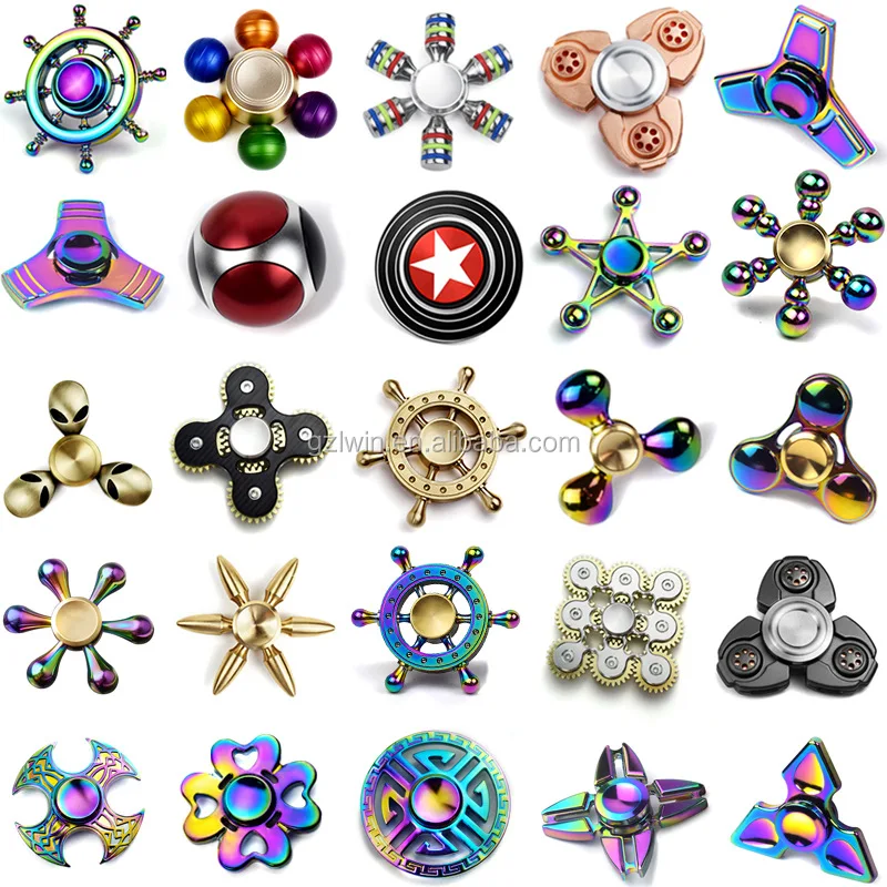 Color&eacute; Main Spinner/Fidget Spinner jouet/Main Fidget Spin Jouet