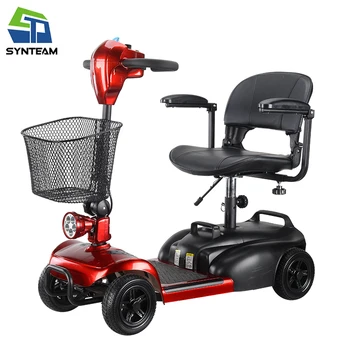 24v 180w 12ah Battery 4 Wheel Vigorous Electric Mobility Scooter ...