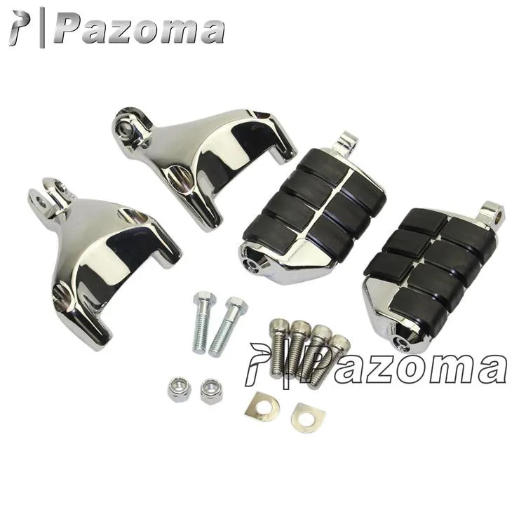 Pazoma Metal Rear Passenger Foot Peg Bracket Mount For Harley Sportster