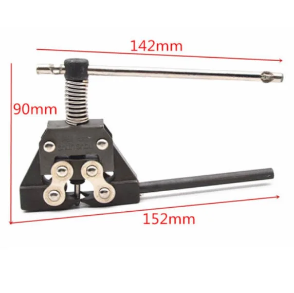 Details about   Stainless Steel Bicycle Chain  Rivet Extractor  Pin Spliter Remover  Repair Tool 
