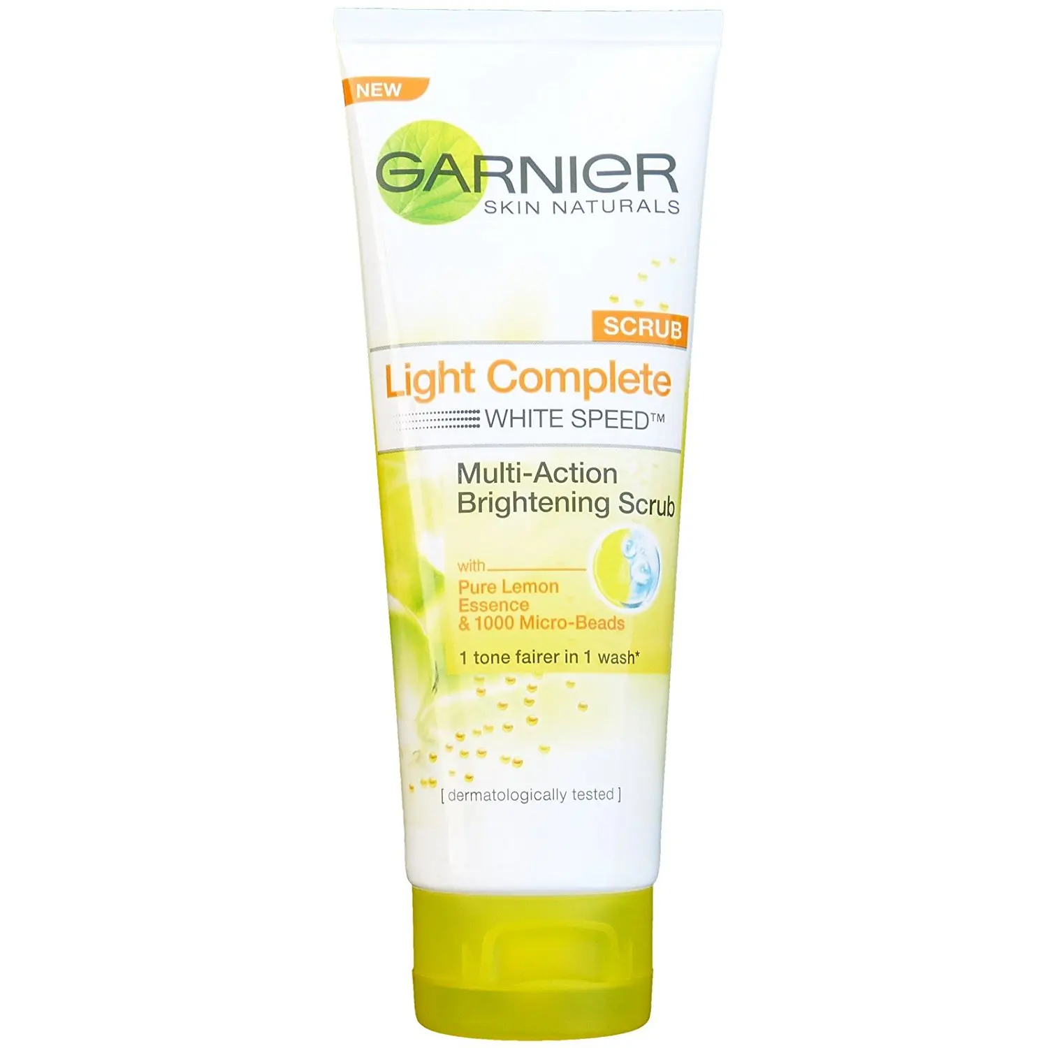 garnier scrub lemon
