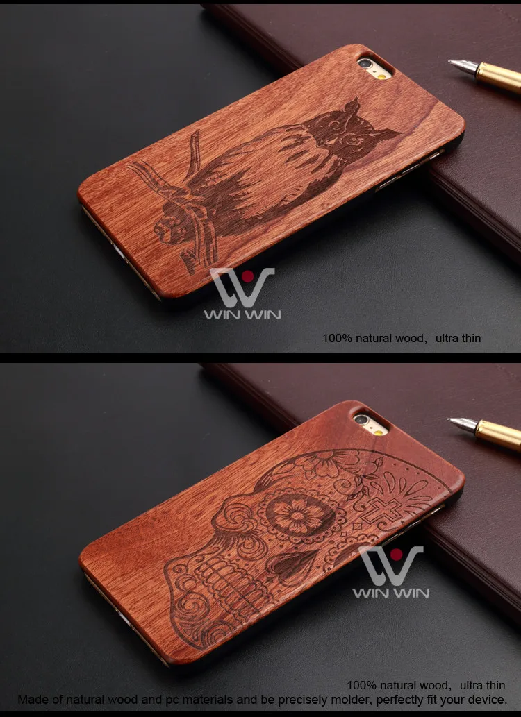 Hot Sale Free Sample Wood Case For iPhone Import Mobile Phone Accessories