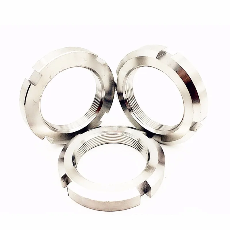 M15 M17 Stainless Steel A2 A4 Rolling Bearings Round Head Slotted Lock