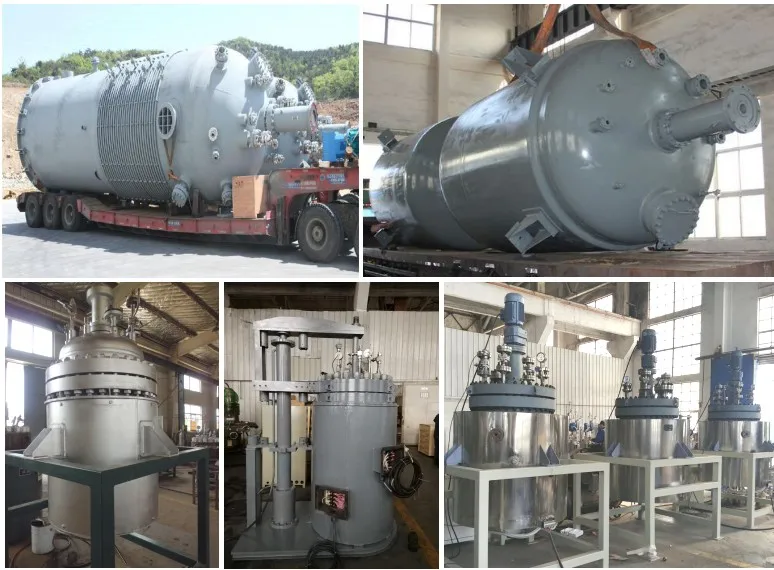 2500l Industrial Jacketed Reactor With Cooling Seal