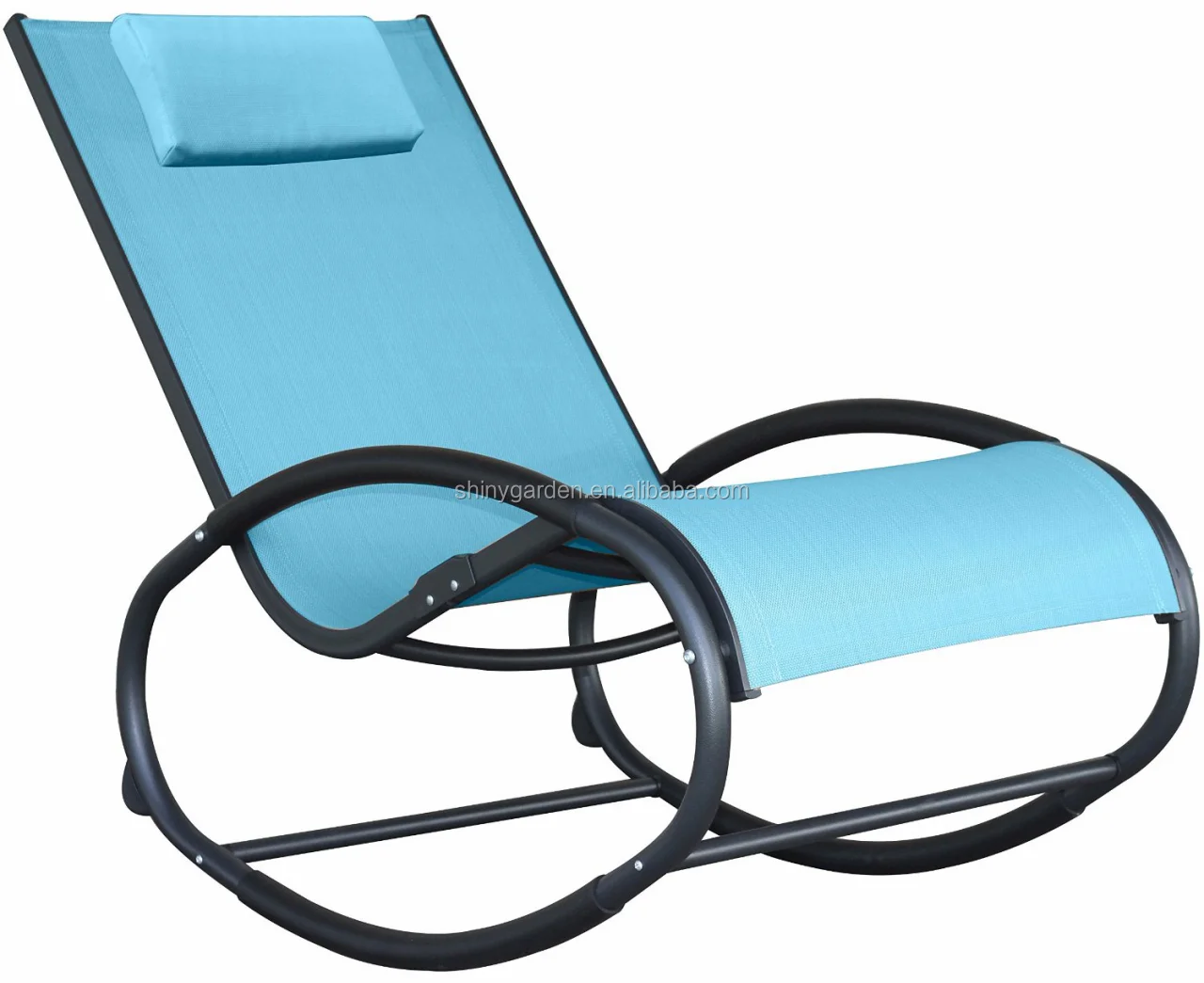 Rocking Lounge Chair Aluminum Orbital Zero Gravity Chair Outdoor