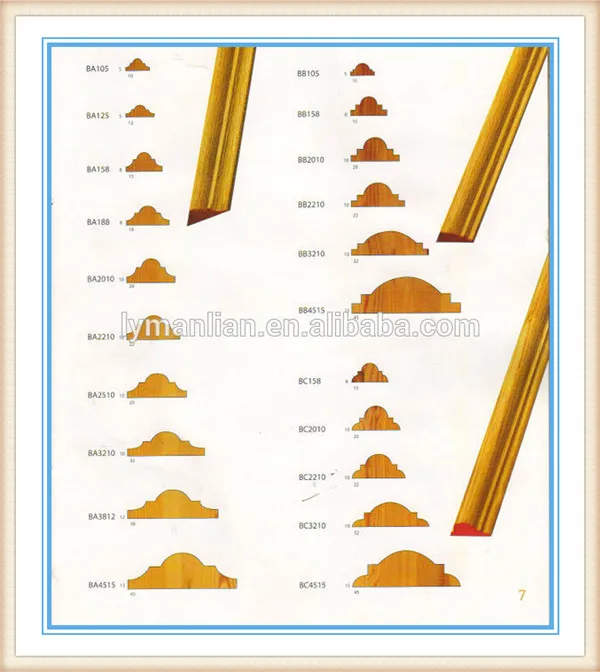 Recon Wood decorative frame moulding