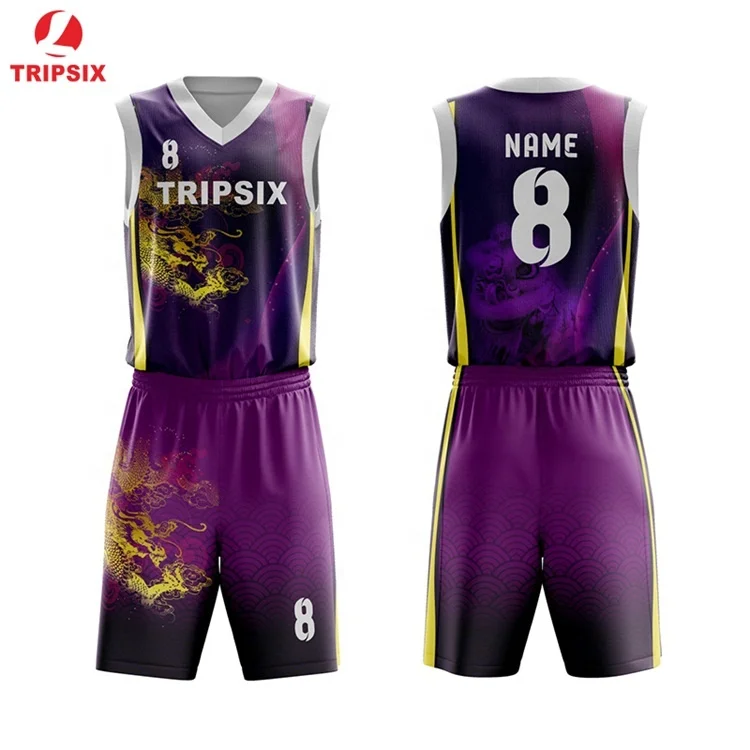dark violet jersey basketball