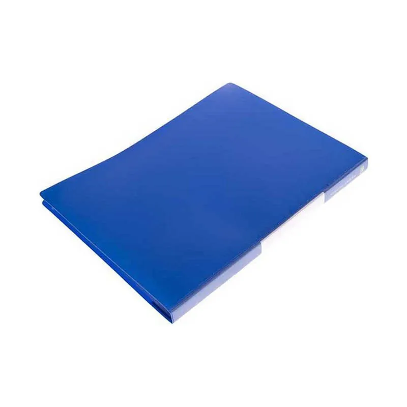 A5 20 Pocket Display Book,Blue Plastic Cover A5 Pocket Folder - Buy A5 ...