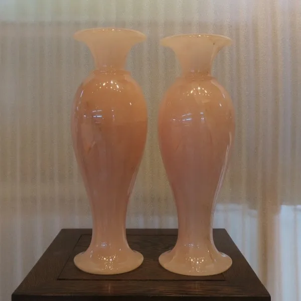 White And Green Onyx Vase,Carving Vases With Natural Agate According To