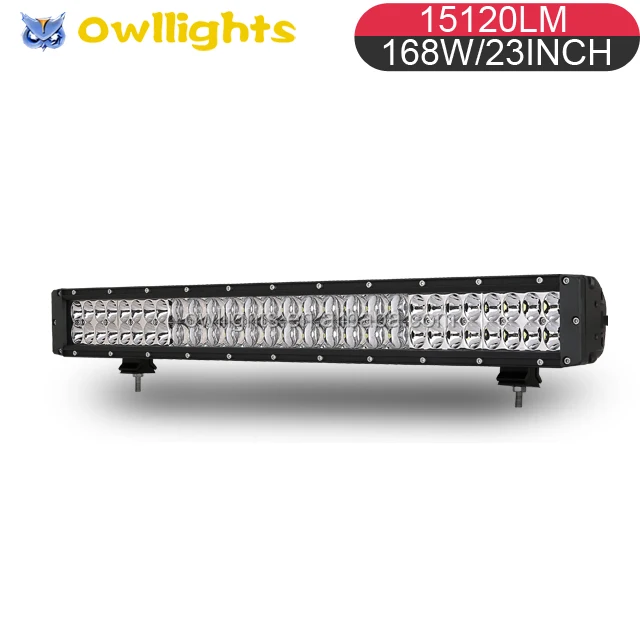 Best Price Waterproof 23inch 168w 12V 24V Truck LED Light Bar Dual Row 5d Auto LED Light Bar for agricultural vehicles harvester