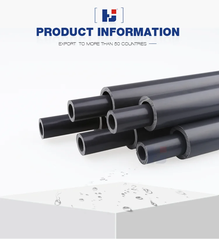 Hj Top Supplier Sch80 Water Supply Upvc Pipe For Drainage - Buy Upvc ...