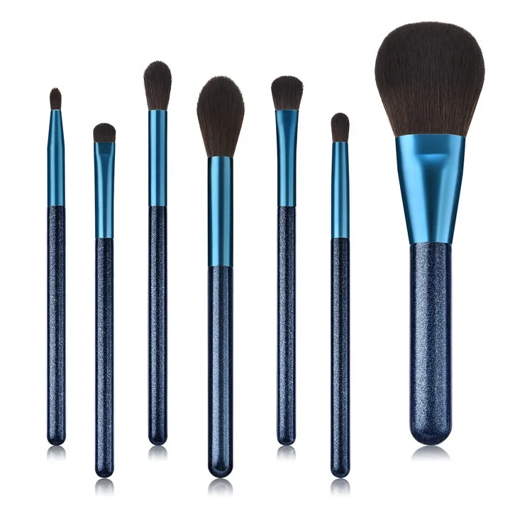 flat makeup brush set