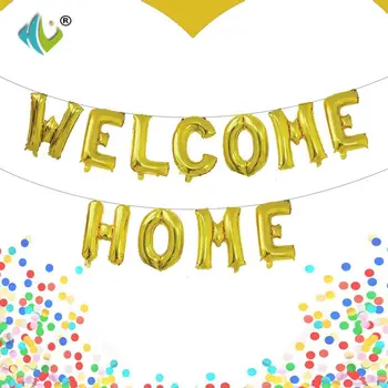 gold letter foil balloons party