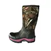 2019 customize design BSCI CIS men hunting neoprene boots waterproof rain boots women