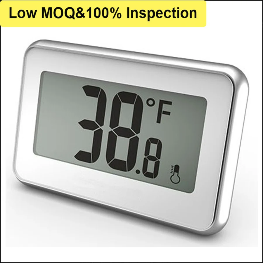 J&r Digital Alarm Fridge Freezer Thermometer Refrigerator