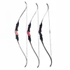 China Factory Wholesale Cheap Paintball Bunkers Game Archery Fishing Recurve Bows Aluminum Riser 30-50lb Bow for Kids and Adult
