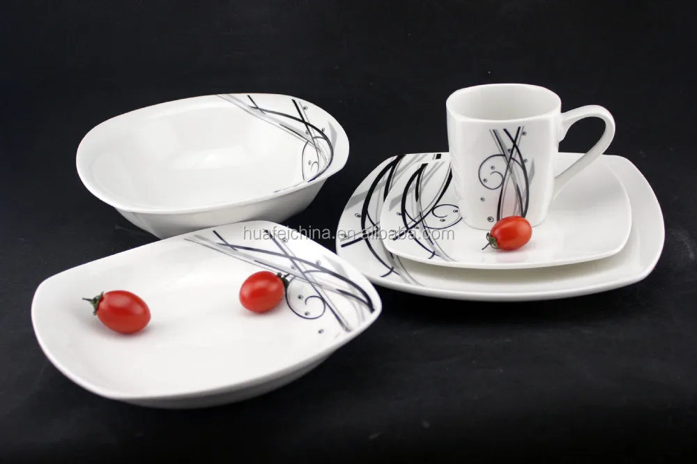 Portuguese Porcelain Dinnerware,Environmentally Friendly Tableware