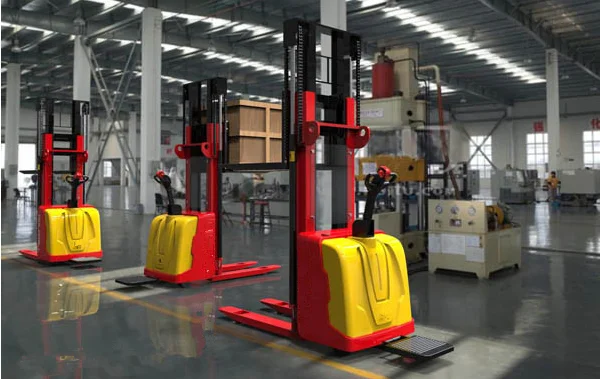 1ton cdd series full electric pallet stacker