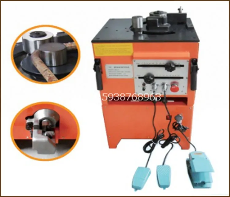 Rbc25 Round Steel Bar Bender Cutter Rebar Cutting Bending Machine