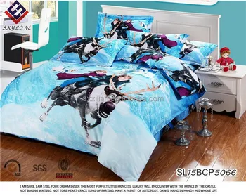 China Suppliers Fashion Frozen Snow Queen Printing Duvet Frozen Snow Queen Printing