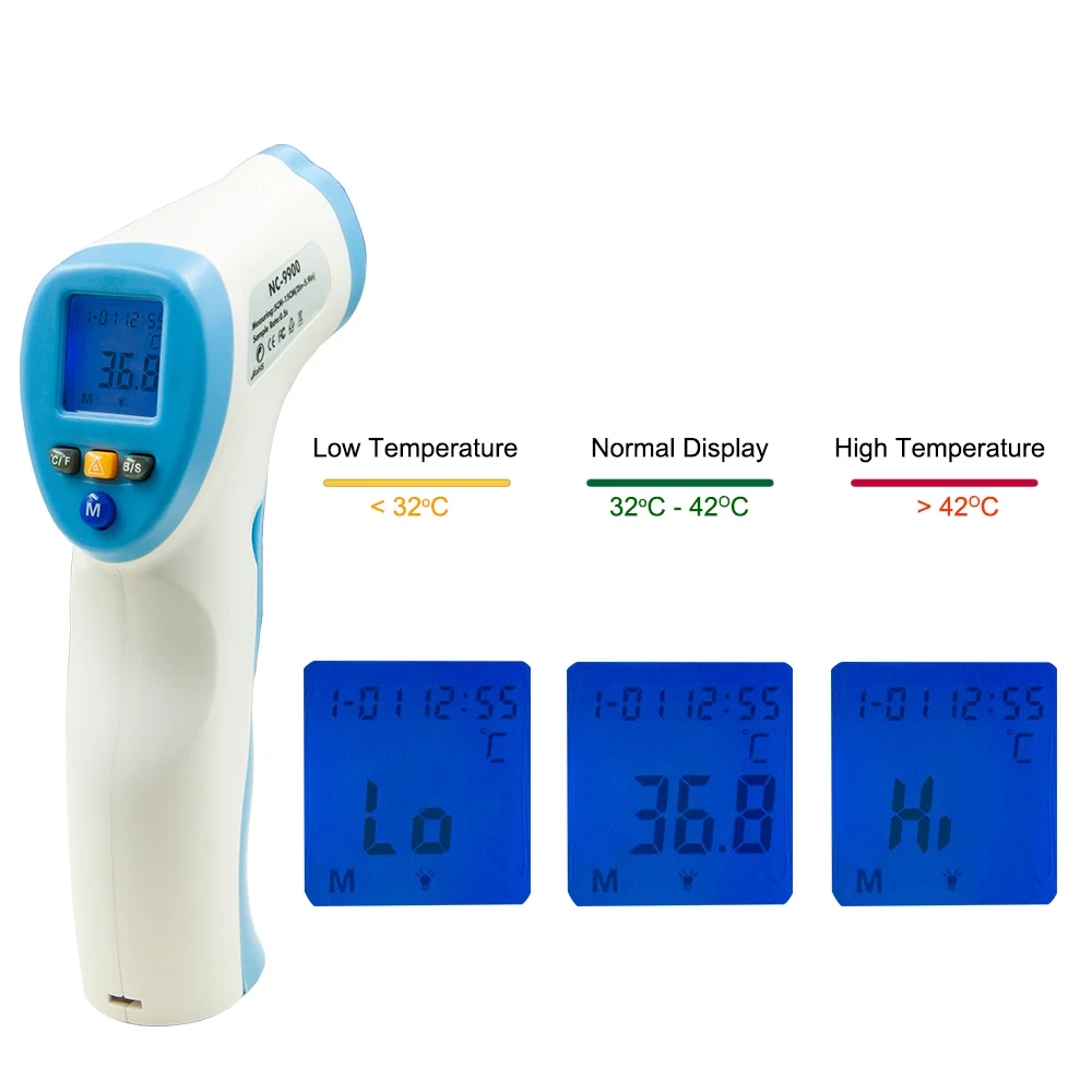 Настрой термометр. Инфракрасный термометр NC-9900. Термометр бесконтактный инфракрасный NC-9900. Цифровой инфракрасный термометр NC - 9900. Термометр бесконтактный НС 9900.