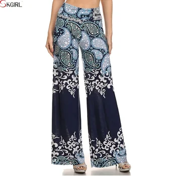 Wholesale Women Flared Wide Led Printed Plus Size Parallel Palazzo Trousers  Pants - Buy Wholesale Women Printed Wide Leg Palazzo Pants,Cheap Palazzo  Pants,Women Sweat Pants Plus Size Product on Alibaba.com