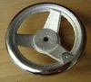 valve handwheel made out of gray iron by sand casting method
