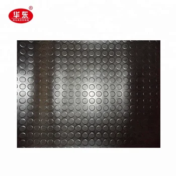 Anti Slip Black Round Stud Rubber Floor Mat
