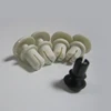 Hot selling white/black color round nylon66 material snap rivet
