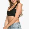 Women's Sexy Strappy Cutout Padded Bustier Bralette