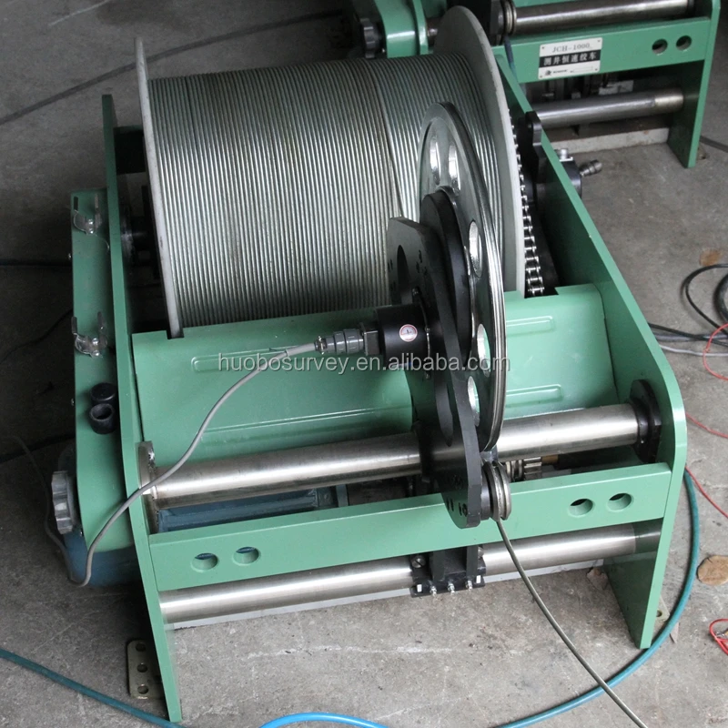 Automatic And Manual Speed Control Borehole Logging Winch Equipment