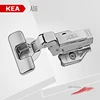 High quality custom metal 3D Adjustment Clip-on Soft closing kitchen cabinet hinge