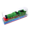 T0236b Electric Thomas and friend Henrry with a carriage Trackmaster engine Motorized train With original packaging