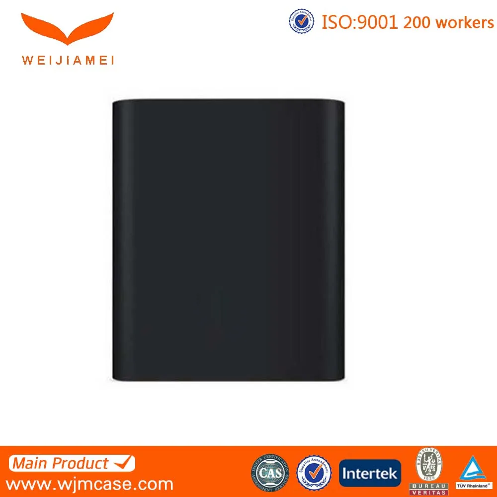 Customized promotional silicone cover case power bank 3000mah and fast portable charger