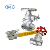 1-1/2 inch stainless steel 304/316 pipe fittings 1 pc gate valve stop valve