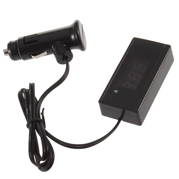 12v/24v Mini Auto Digital Led Voltmeter Car Voltage Stabilizer Gauge