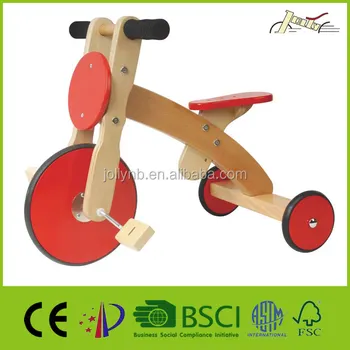 childs wooden trike