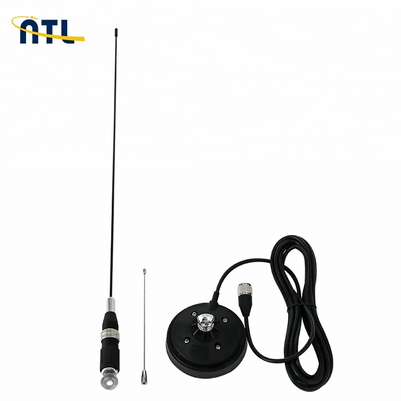 
26-28mhz Outdoor Magnetic Base Long Distance Radio Communication Citizen CB Antenna 