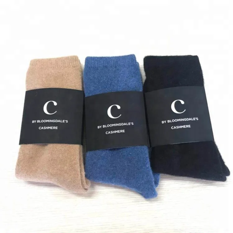 100% cashmere sock