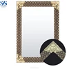 Antique PVC Frame Rectangle 50*70CM Vanity Mirror For Bathroom
