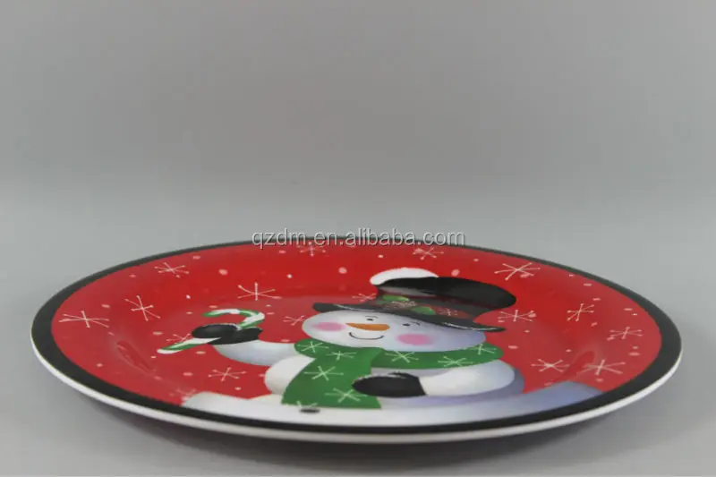 Reusable Christmas Plates