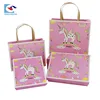 Lovely unicorn custom cardboard paper chocolate gift box for baby clothing packaging