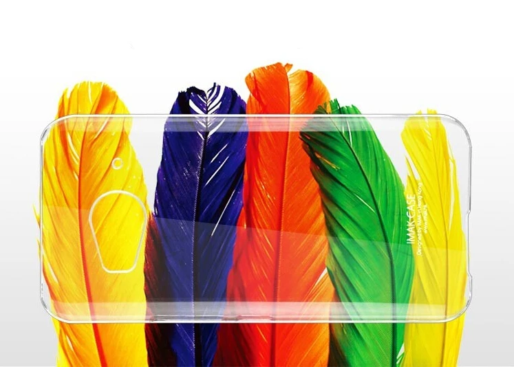 Fashion Crystal Plastic PC Case For HTC One Me Transparent Clear Hard Case Protective Cover